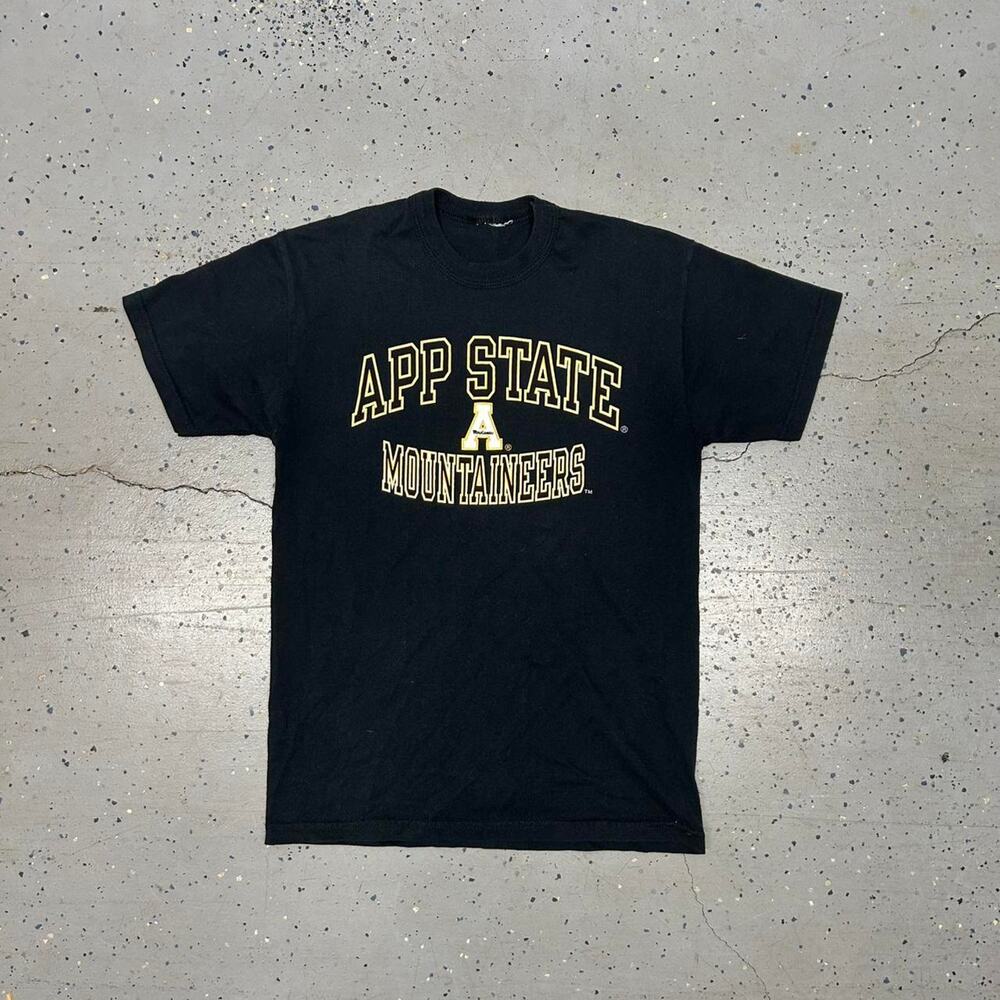 VTG Black Appalachian State University tee